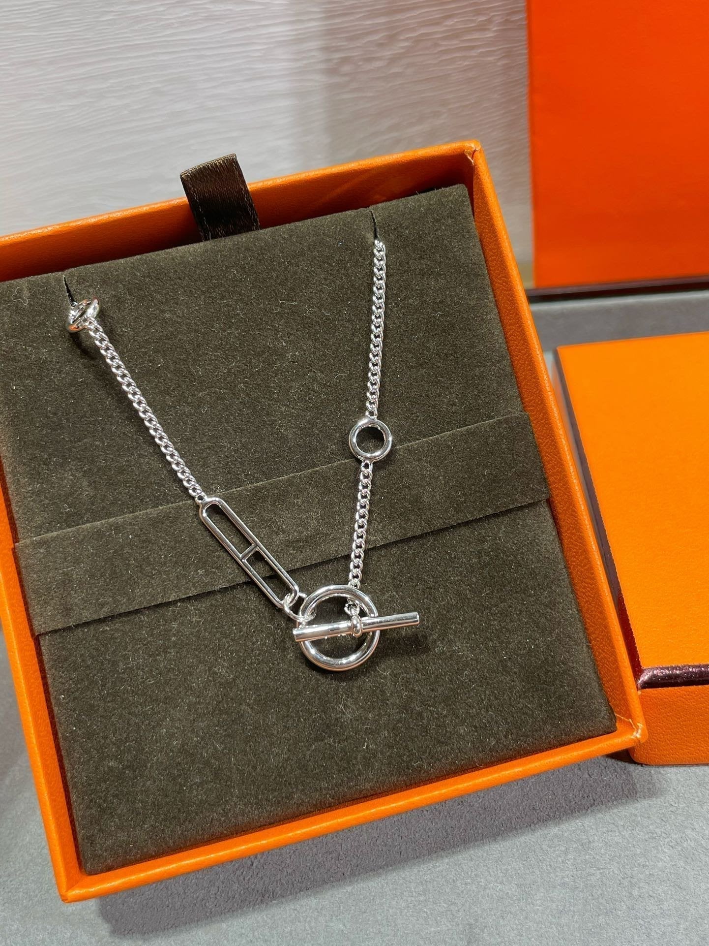 [Peak]HM STERLING CHAINE D'ANCRE HEART