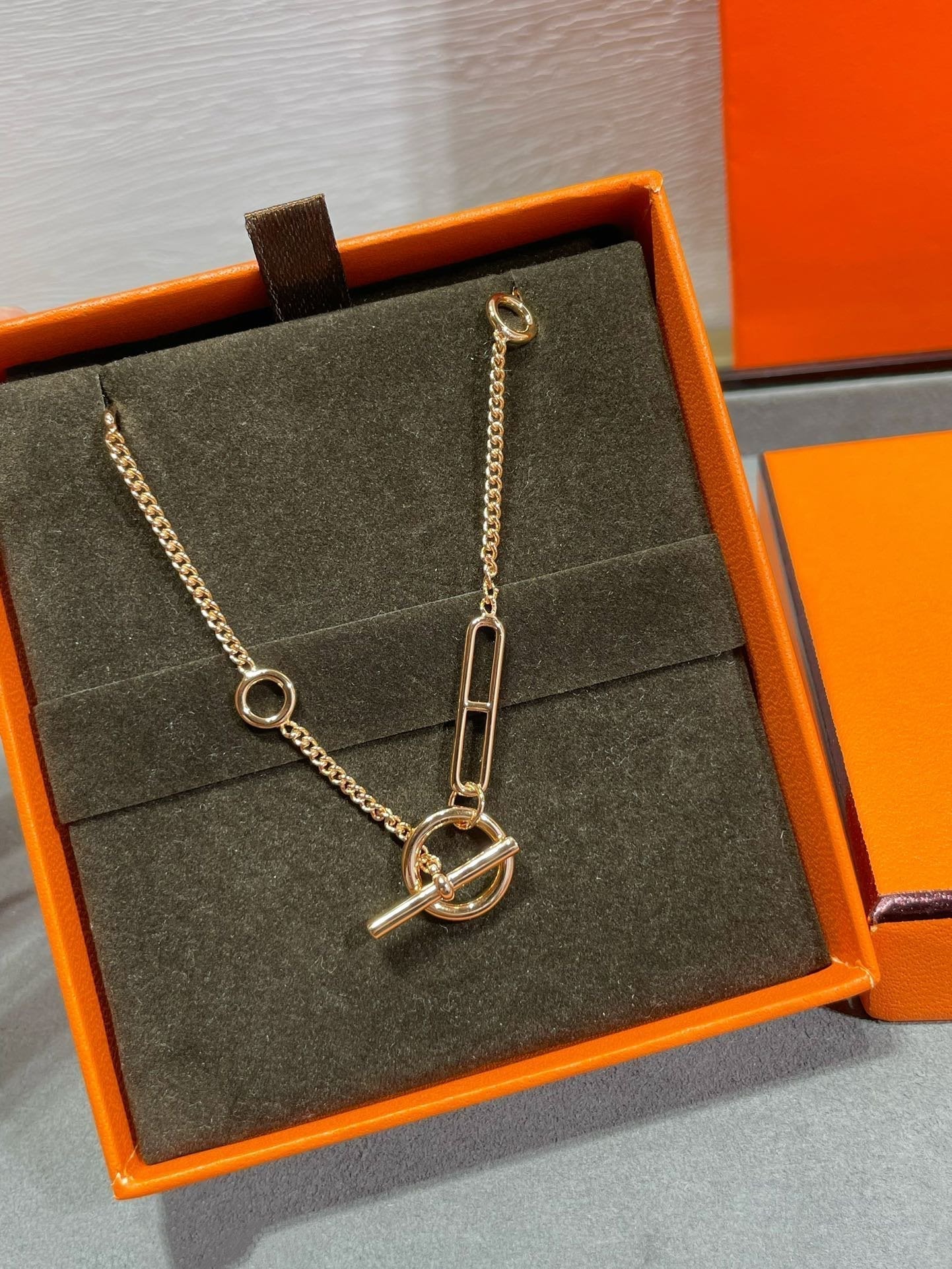 [Peak]HM STERLING CHAINE D'ANCRE HEART