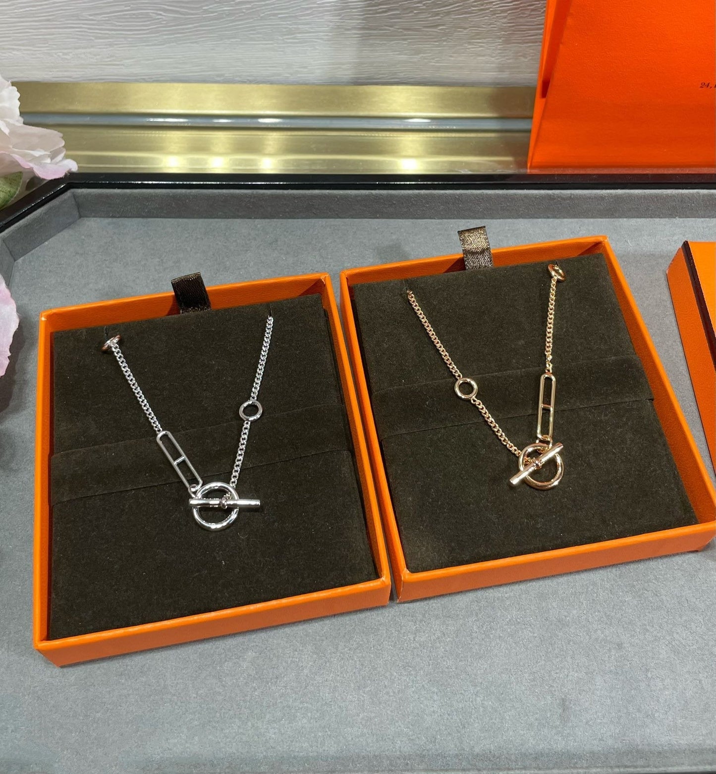 [Peak]HM STERLING CHAINE D'ANCRE HEART