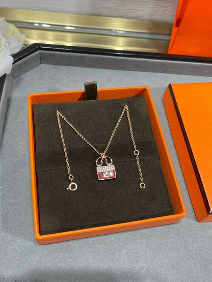 [Peak]H CIRCE MOISSANITE PENDANT NECKLACE GOLD