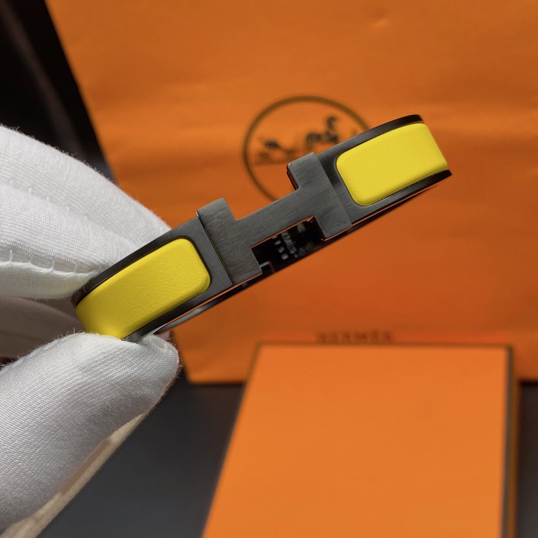 [Peak]CLIC HM SO BLACK YELLOW BRACELET