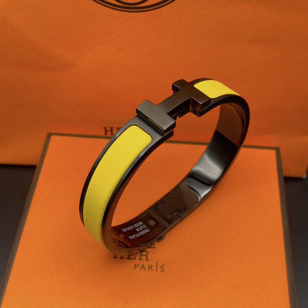 [Peak]CLIC HM SO BLACK YELLOW BRACELET