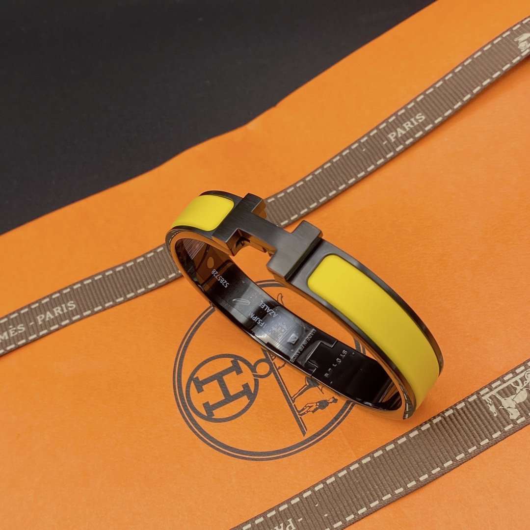 [Peak]CLIC HM SO BLACK YELLOW BRACELET
