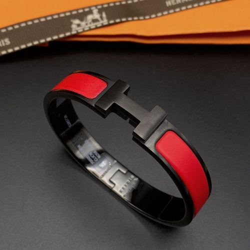 [Peak]CLIC HM SO BLACK RED BRACELET