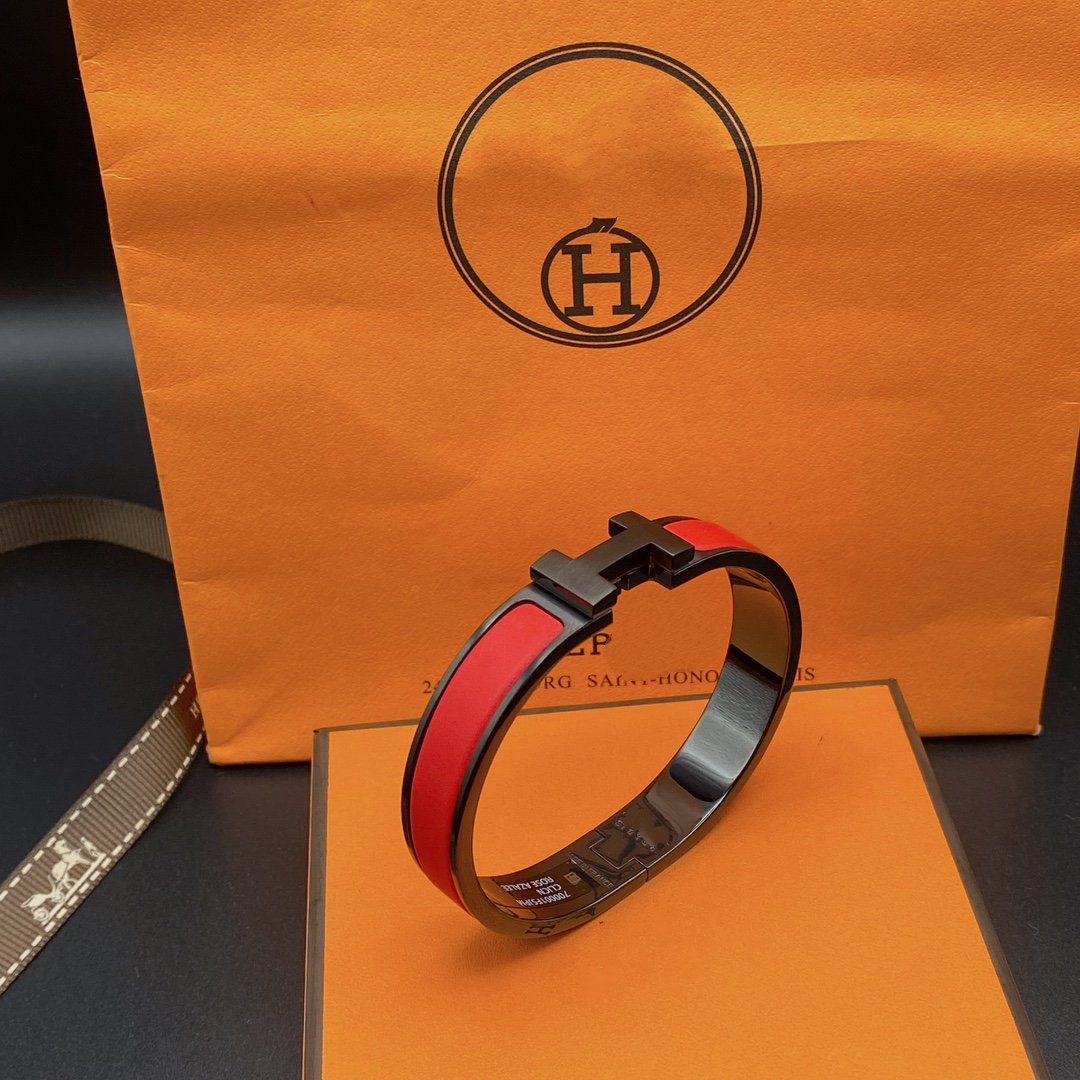 [Peak]CLIC HM SO BLACK RED BRACELET