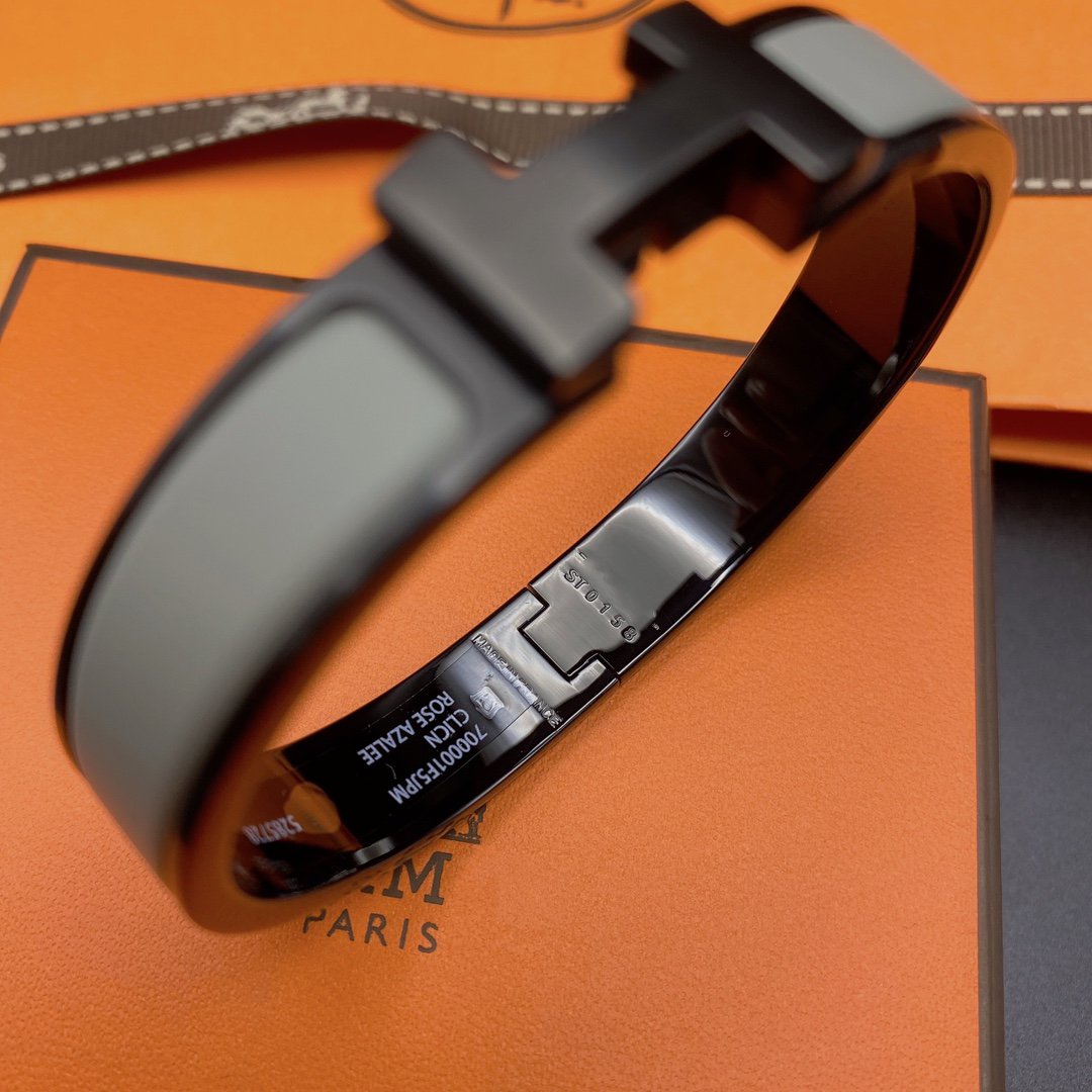 [Peak]CLIC HM SO BLACK GREY BRACELET