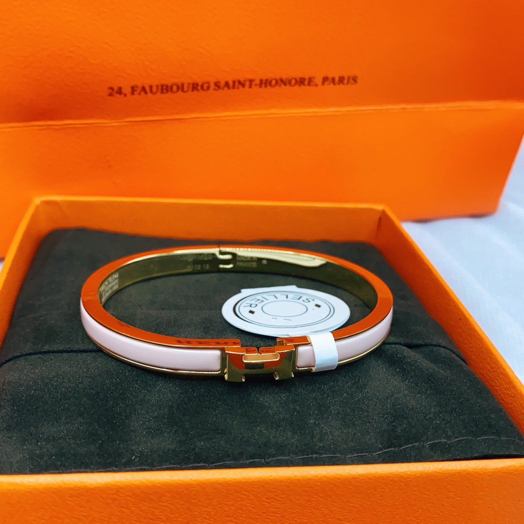 [Peak]CLASSIC HM CLIC  PINK 8MM ENAMEL BRACELET