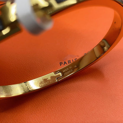 [Peak]CLASSIC HM CLIC BLACK 8MM ENAMEL BRACELET