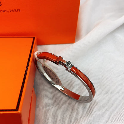 [Peak]CLASSIC HM CLIC RED 8MM ENAMEL BRACELET