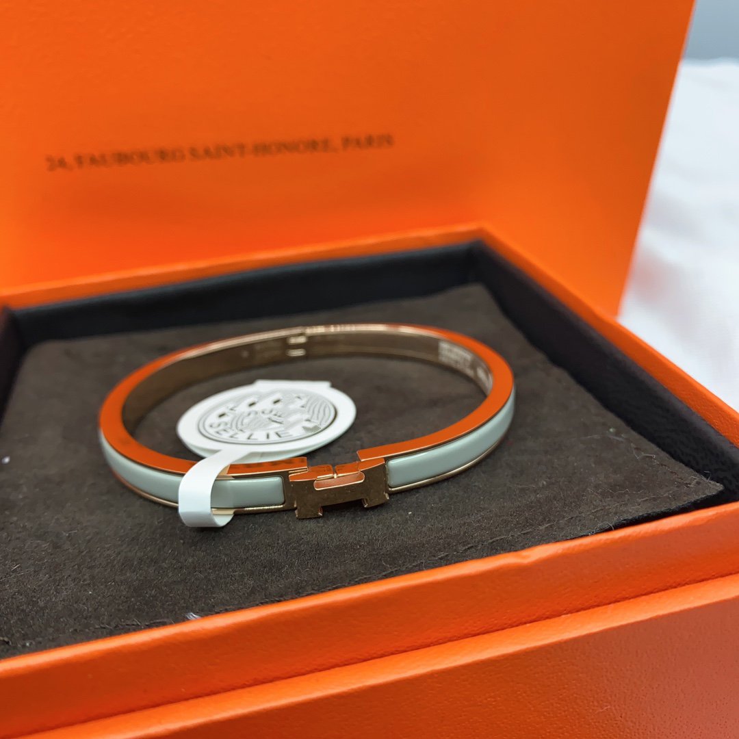 [Peak]CLASSIC HM CLIC GREEN 8MM ENAMEL BRACELET
