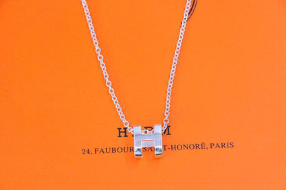 [Peak]HM NECKLACE H LETTER OVAL SERIES
