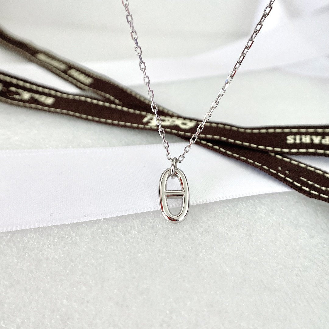 [Peak]HM PIG NOSE NECKLACE