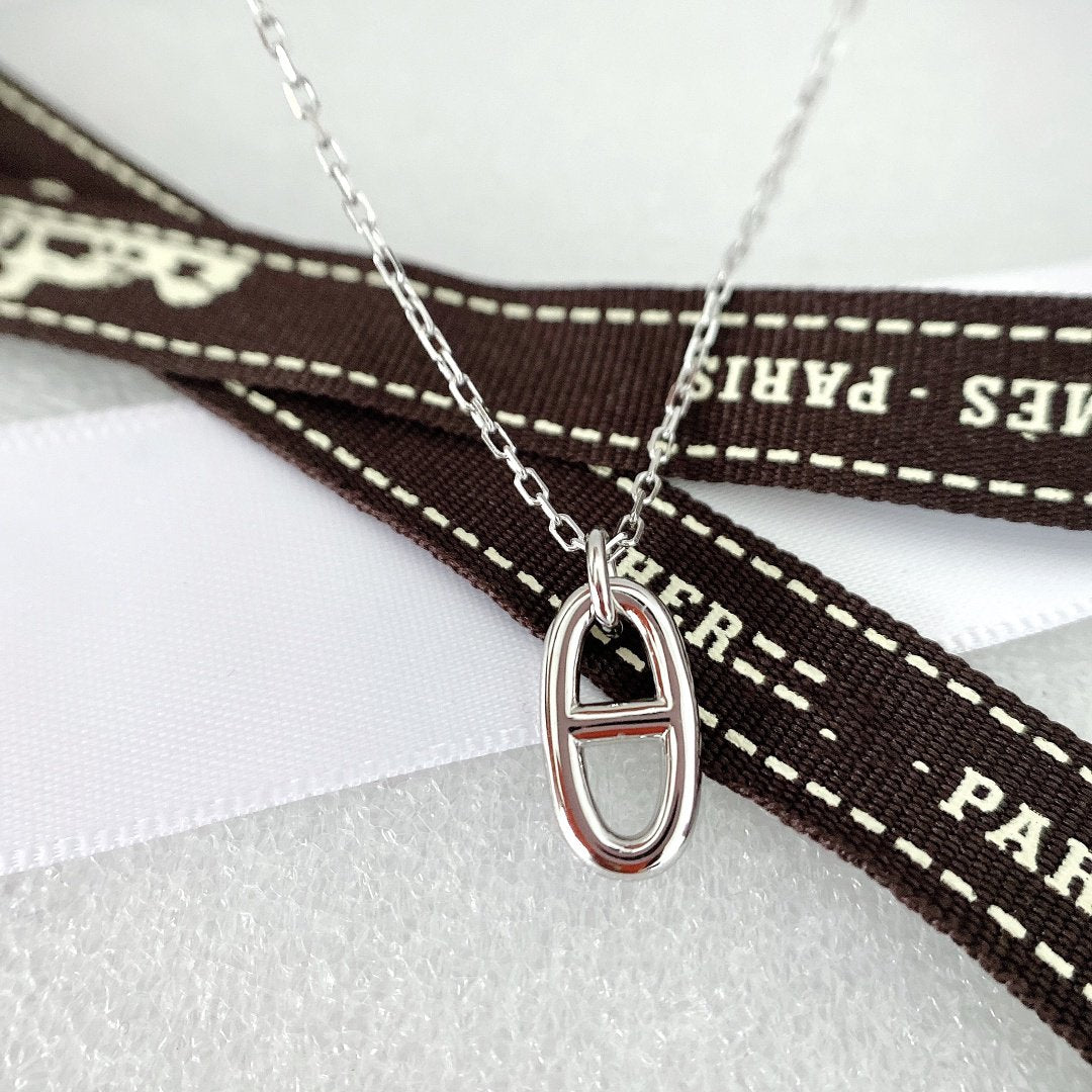 [Peak]HM PIG NOSE NECKLACE