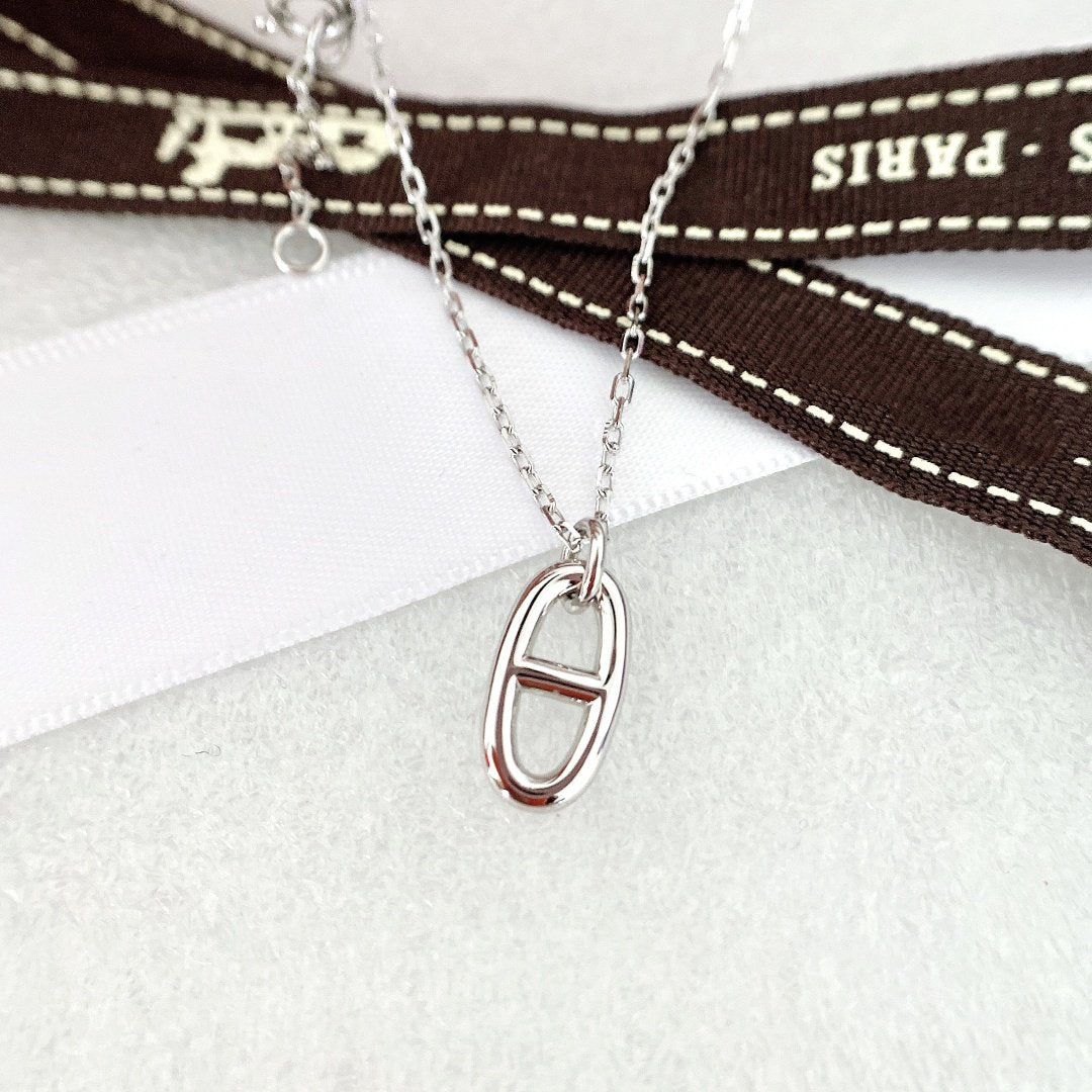 [Peak]HM PIG NOSE NECKLACE