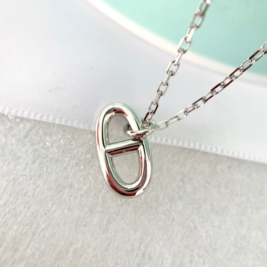 [Peak]HM PIG NOSE NECKLACE