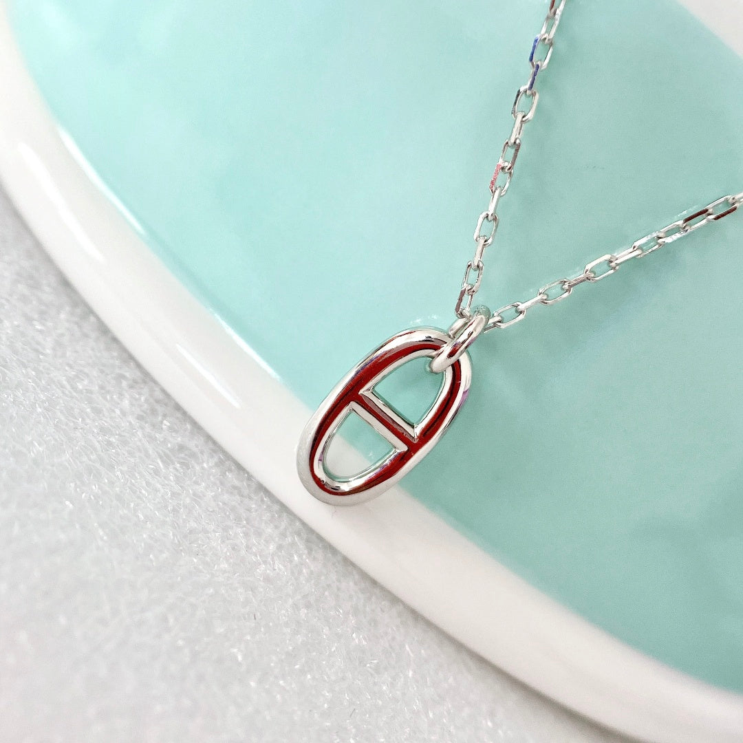 [Peak]HM PIG NOSE NECKLACE