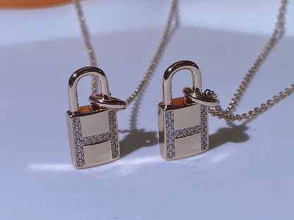 [Peak]HM ADVANCED NICHE LOCK HEAD NECKLACE DIAMONDS