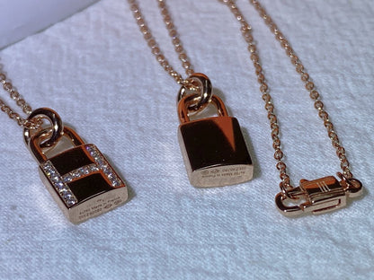 [Peak]HM ADVANCED NICHE LOCK HEAD NECKLACE DIAMONDS