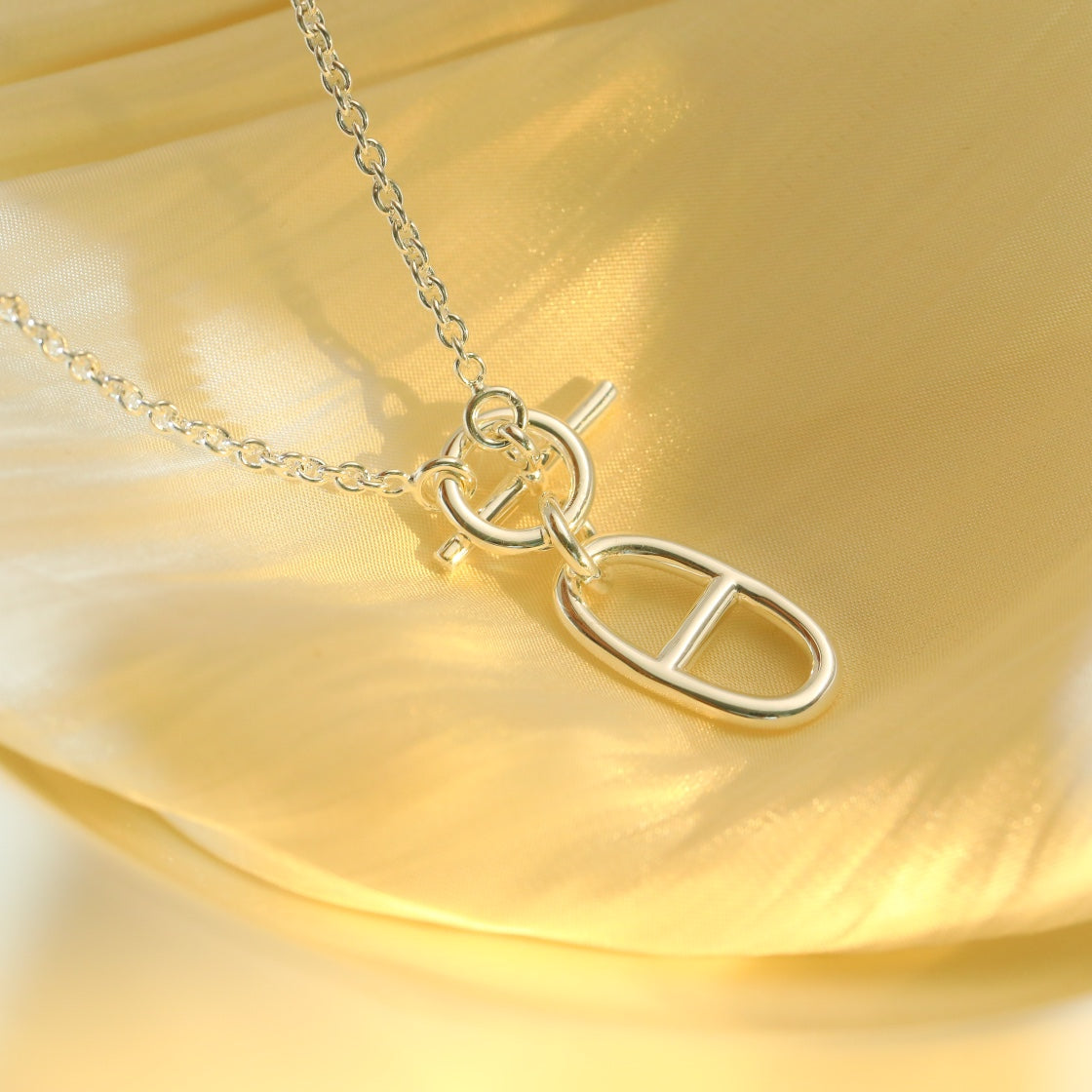 [Peak]HM CHAINE D'ANCRE PENDANT NECKLACE STERLING SILVER