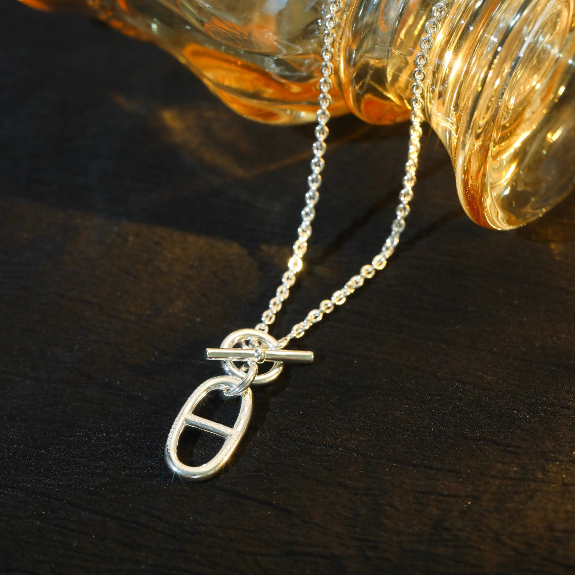 [Peak]HM CHAINE D'ANCRE PENDANT NECKLACE STERLING SILVER