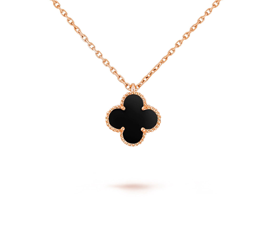 [Peak]9.5MM MINI CLOVER PENDANT NECKLACE COLLECTION