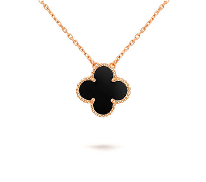 [Peak]15MM CLOVER FLOWER PENDANT NECKLACE COLLECTION