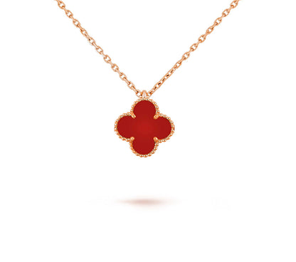 [Peak]9.5MM MINI CLOVER PENDANT NECKLACE COLLECTION