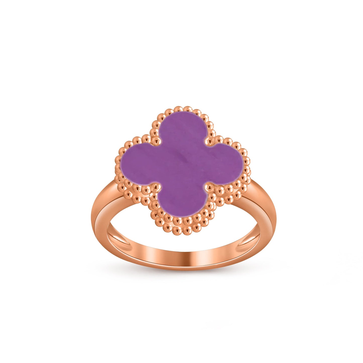[Peak]LUCKY CLOVER VINTAGE ROSE GOLD RING COLLECTION