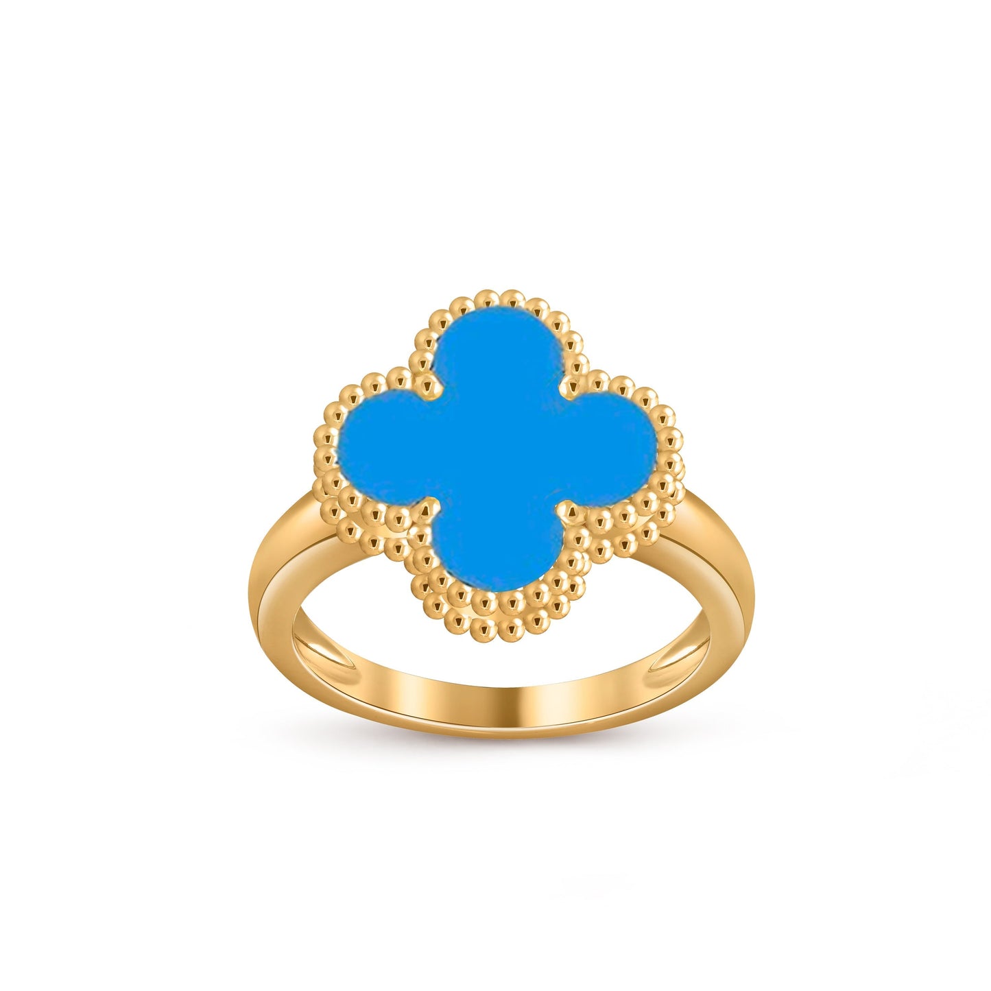 [Peak]LUCKY CLOVER VINTAGE GOLD RING COLLECTION