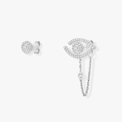 [Peak]LUCKY EYE DIAMOND EARRINGS