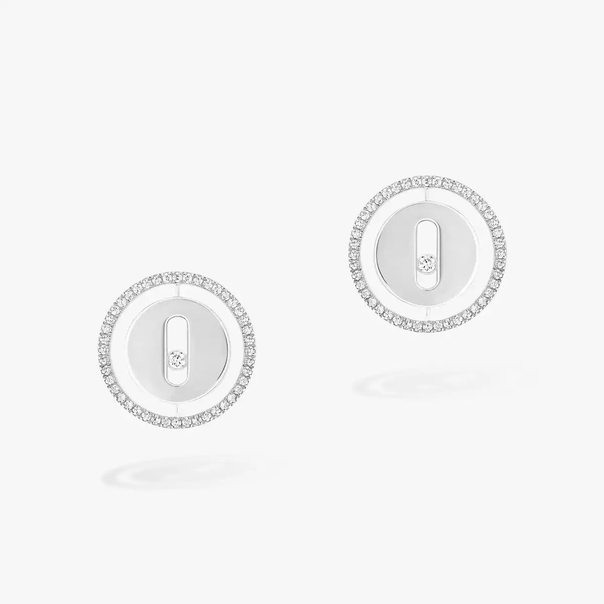 [Peak]LUCKY MOVE DIAMOND EARRINGS