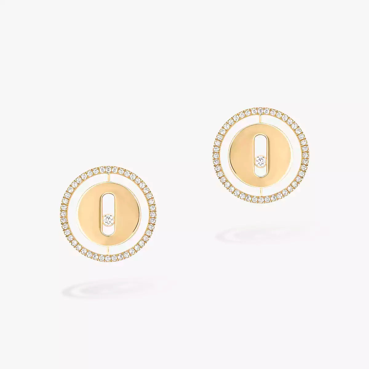 [Peak]LUCKY MOVE DIAMOND EARRINGS