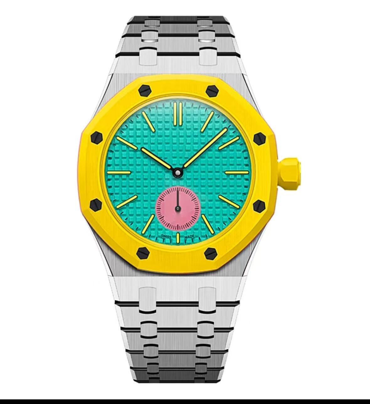 [Peak]ROYAL OAK POP EXCLUSIVE STEE CASE & STRAP