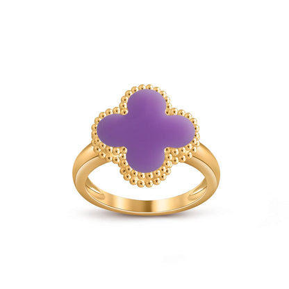 [Peak]LUCKY CLOVER VINTAGE GOLD RING COLLECTION