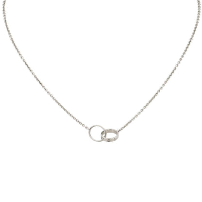 [Peak]LOVE DOUBLE-RING PENDANT NECKLACE