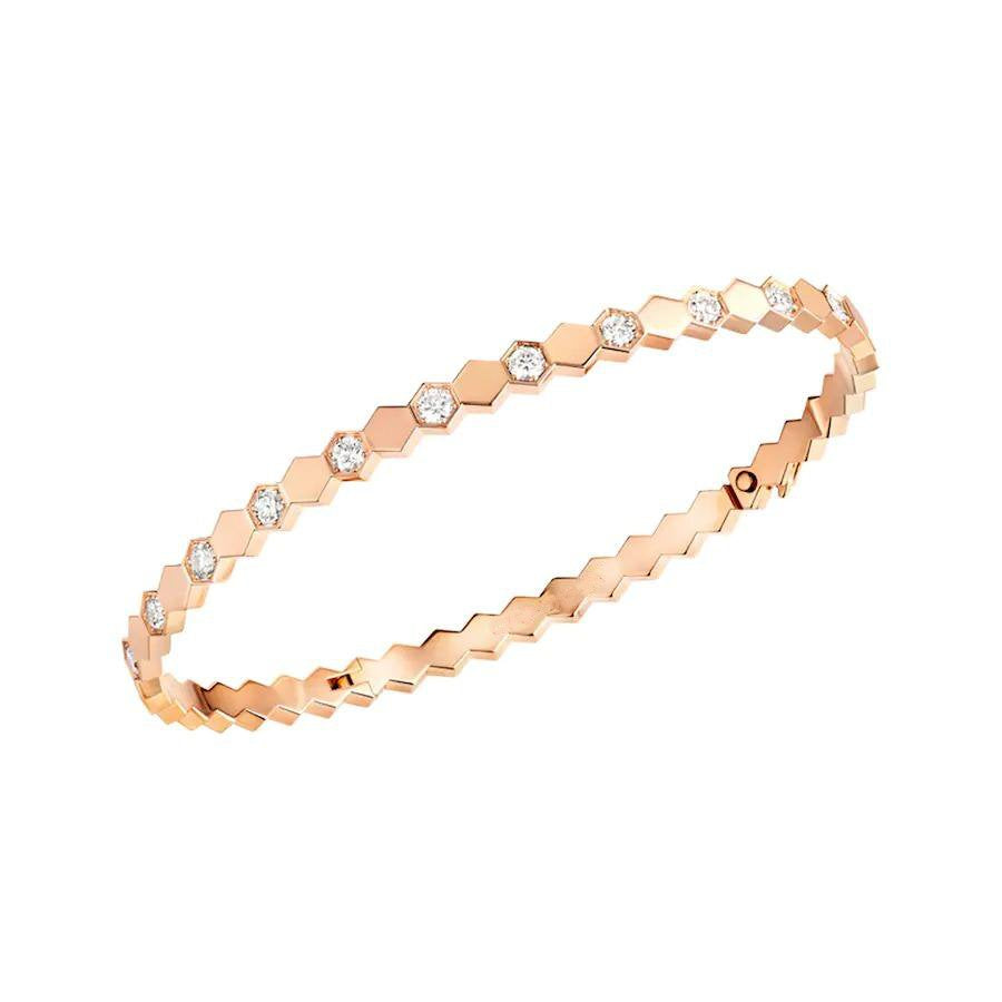 [Peak]BEE LOVE ROSE GOLD DIAMOND BRACELET