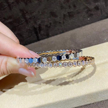 [Peak]BEE LOVE GOLD BRACELET FULL DIAMOND