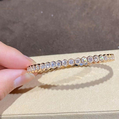 [Peak]BEE LOVE GOLD BRACELET FULL DIAMOND