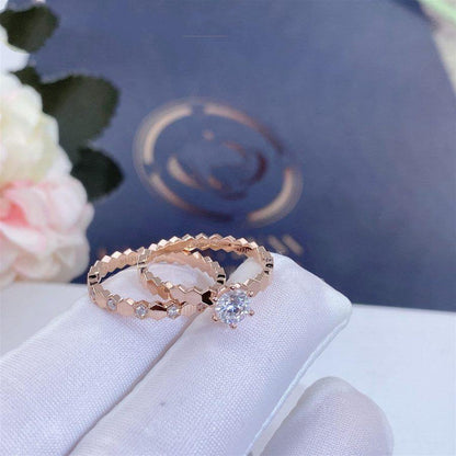 [Peak]BEE LOVE RING ROSE GOLD 1 DIAMOND