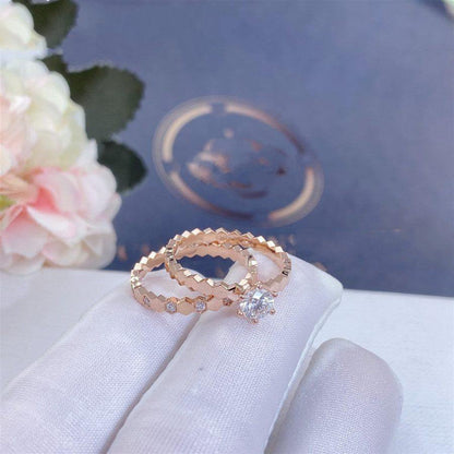 [Peak]BEE LOVE RING ROSE GOLD DIAMOND