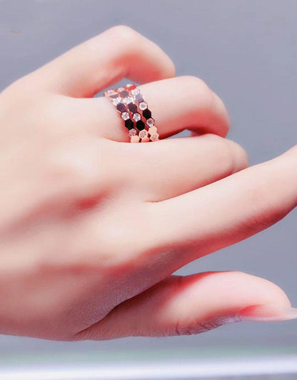 [Peak]BEE LOVE RING ROSE GOLD DIAMOND