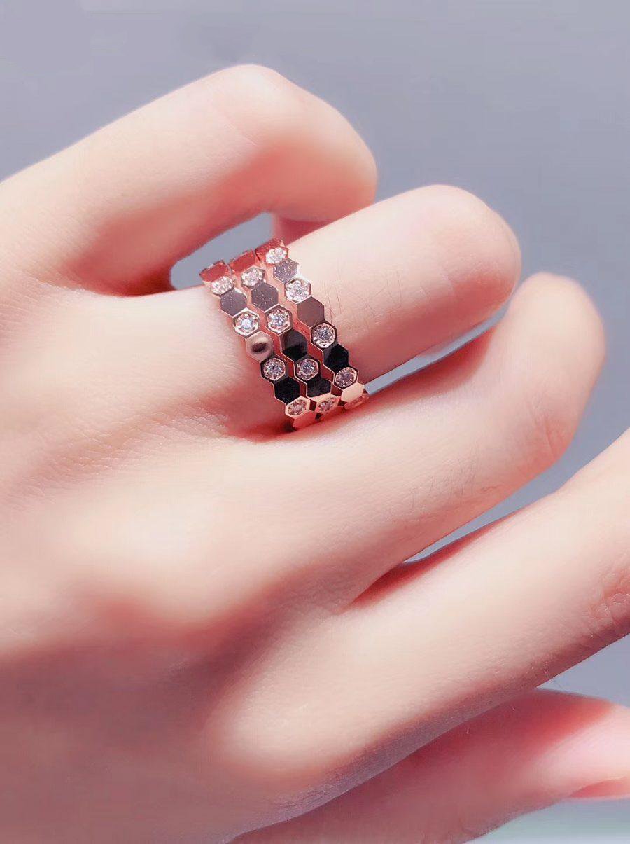 [Peak]BEE LOVE RING ROSE GOLD DIAMOND
