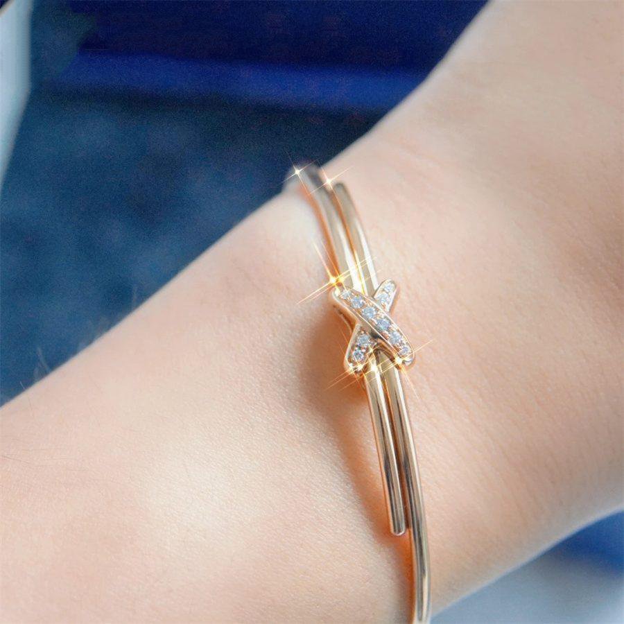 [Peak]JEUX DE BRACELET ROSE GOLD DIAMONDS