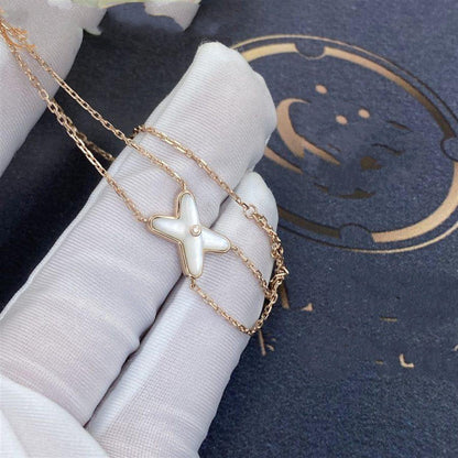 [Peak]JEUX BRACELET WHITE MOP ROSE GOLD 1 DIAMOND