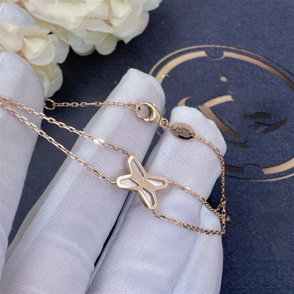 [Peak]JEUX BRACELET WHITE MOP ROSE GOLD 1 DIAMOND