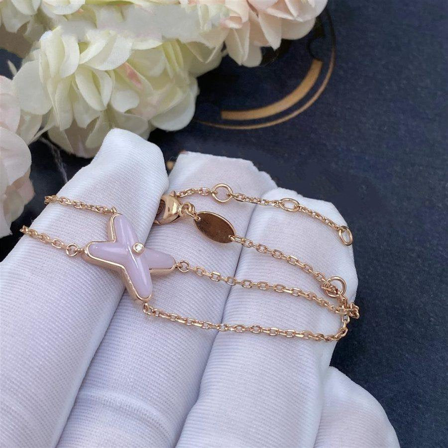 [Peak]JEUX BRACELET PINK MOP ROSE GOLD 1 DIAMOND