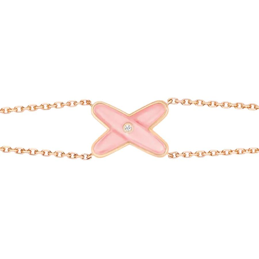 [Peak]JEUX BRACELET PINK MOP ROSE GOLD 1 DIAMOND