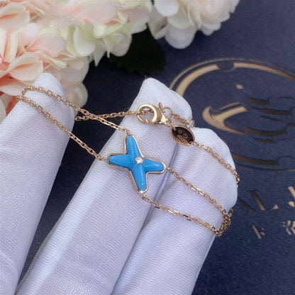[Peak]JEUX BRACELET TURQUOISE ROSE GOLD 1 DIAMOND