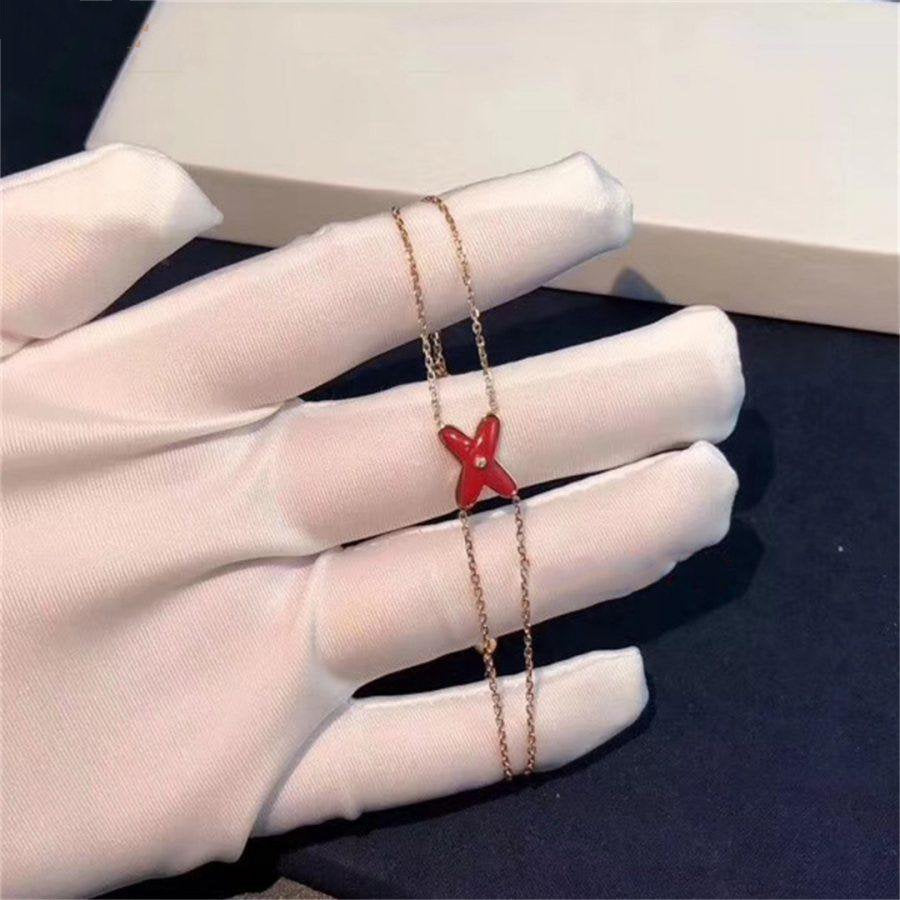 [Peak]JEUX BRACELET CARNELIAN ROSE GOLD 1 DIAMOND