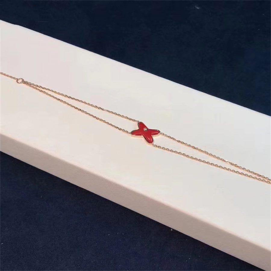 [Peak]JEUX BRACELET CARNELIAN ROSE GOLD 1 DIAMOND